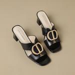 Шлепанцы женские Zhr, бежевый - фото 7