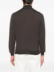 Топ с высоким воротником Gran Sasso, коричневый - фото 4
