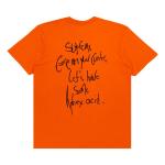 Футболка Supreme x Aphex Twin Windowlicker Tee, Orange - фото 2