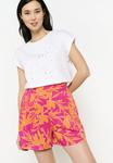 Шорты FLOWY PRINTED LolaLiza, неоново-розовый - фото 5