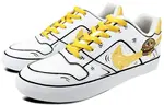 Кроссовки Nike SB Delta Skateboard Shoes Unisex Low-Top White Yellow - фото 3