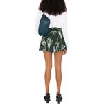 Шелковая рубашка с плечевой пуговицей Burberry, белый - фото 10