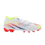 Кроссовки Adidas Predator Edge.3 MG J, белый - фото