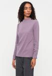 Топ TOM TAILOR DENIM COZY, Dark Lavender Melange/Purple - фото 4