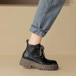 Ботинки Martin Boot женские Zhr, бежевый - фото 14