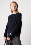 Джемпер Marc O'Polo LONGSLEEVE BOAT NECK, Deep Night Blue/Dark Blue - фото 6