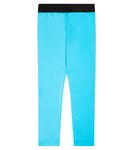 Леггинсы с логотипом Dolce&Gabbana, синий - фото 3