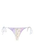 MC2 Saint Barth плавки бикини Marielle с принтом пейсли, фиолетовый - фото