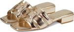 Сандалии Anne Klein Loyal, цвет Light Gold - фото
