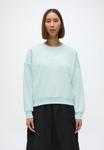 Толстовка TOM TAILOR DENIM CREWNECK SWEATSHIRT, Silver Cloud Blue/Light Blue - фото