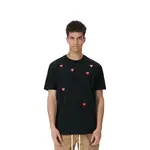 Футболка унисекс черная Cdg Play, черный - фото 2