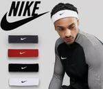 Спортивная повязка на голову NIKE Premier Training - плотная, мягкая, из хлопковой смеси, с влагоотводящими свойствами, Grey - фото 3
