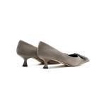 Туфли женские на высоком каблуке Harson, серый - фото 4