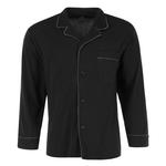 Мужской комплект для сна из двух частей Hanes, черный - фото 2