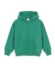 Толстовка с капюшоном на молнии Cool Club, темно-зеленый - фото