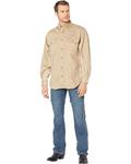 Рубашка Ariat FR Solid Vent Long Sleeve Work, хаки - фото 4