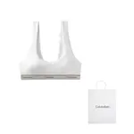 Браслет с логотипом Calvin Klein, белый - фото