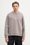 Свитшот Armani Exchange, коричневый - фото