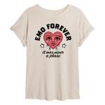 Оверсайз футболка Emo Forever для подростков Licensed Character, бежевый - фото