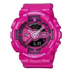 Часы CASIO G-Shock Analog-Digital 'Pink', красный - фото
