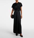 Балетки из сатина Toteme, Espresso - фото 3