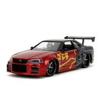 Jada Godzilla 2002 Nissan Skyline Gt-R R34 1:24 253253024 - фото