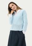 Свитер Part Two, светло-голубой - фото