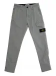 Брюки с карманами-карго Stone Island Junior, серый - фото