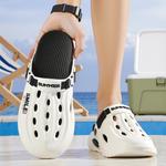 Cat power Клоги унисекс черно-белые, цвет Black White - фото 11