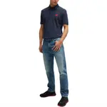 Прямые джинсы HUGO BOSS, синий - фото 6