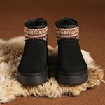 Зимние ботинки женские Daphne с орнаментом, коричневый - фото 12