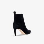 Замшевые ботильоны на шпильке с логотипом Obsessively Dune, черный - фото 4