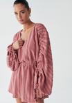 Платье BWLDR WRIGHT MINI DRESS, Dusty Rose/Light Pink - фото 5