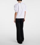 Футболка Mantide из джерси с рюшами Max Mara, Bianco - фото 3