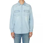 Рубашка Pepe Jeans Denim Regular, синий - фото