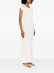 Трикотажное макси-платье Aya Muse, белый - фото 3