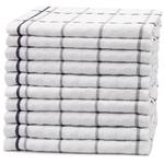 Чайные полотенца Zollner, 45x60 см, белый - фото