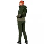 Флис Salewa Puez Gorotex 2L EPE full zip, зеленый - фото 2