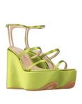Сандалии Casadei, зеленый - фото 2
