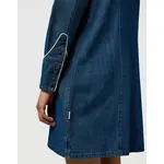 Платье с длинным рукавом Wrangler Piped Regular Fit, синий - фото 5