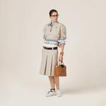 Кожаная сумка IVY Miu Miu, коричневый - фото 2