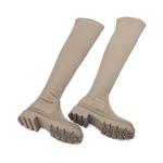 Сапоги женские Daphne выше колена, хаки - фото 10