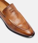 Кожаные лоферы Miu Miu, Cognac - фото 5