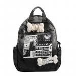 DCLOUD Тканевый рюкзак унисекс черно-синий, Blue - фото 2