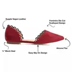 Jezlin Балетки Journee, Burgundy - фото 8