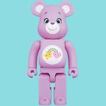 BE@RBRICK Bearbrick X Care Bears Best Friend Bear Purple - фото 6