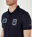 Рубашка поло Regular fit Aeronautica Militare, синий - фото 4