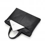 Мужской портфель Williampolo, Черный с коричневым - фото 7