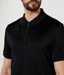 Рубашка поло Regular fit Boss, черный - фото 4