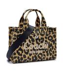 Сумка-тоут Coach Cargo, бежевый / черный - фото 4